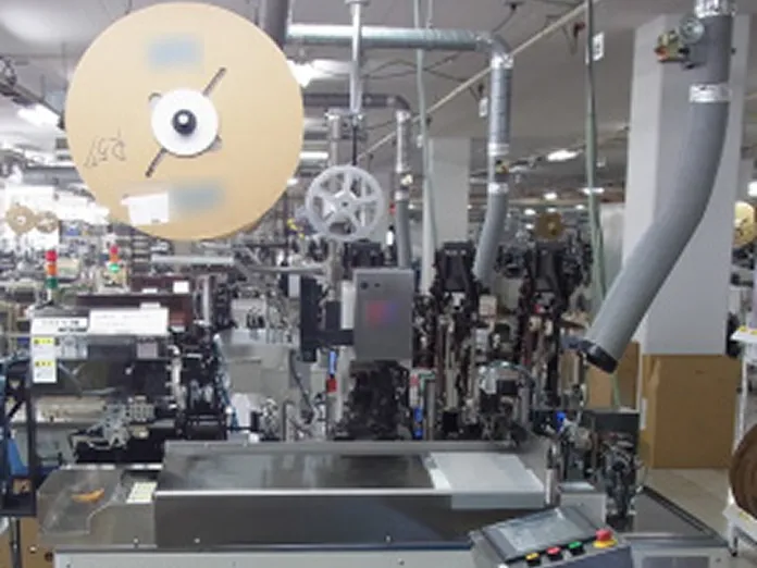 全自動片側半田挿入機