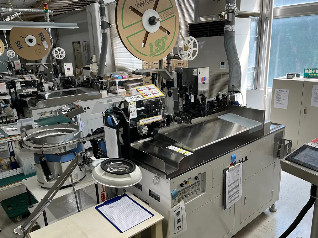 全自動片側半田挿入機