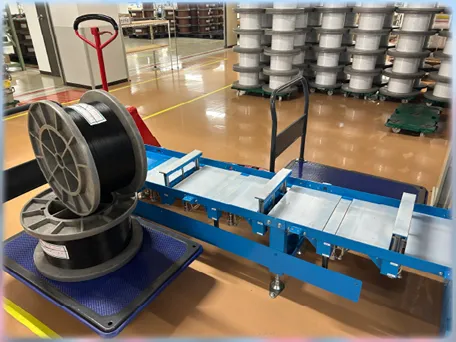 完成電線ボビン