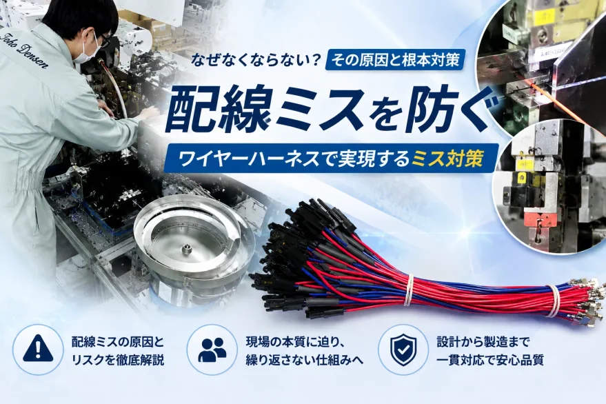 配線ミスがなくならない本当の原因と根本対策